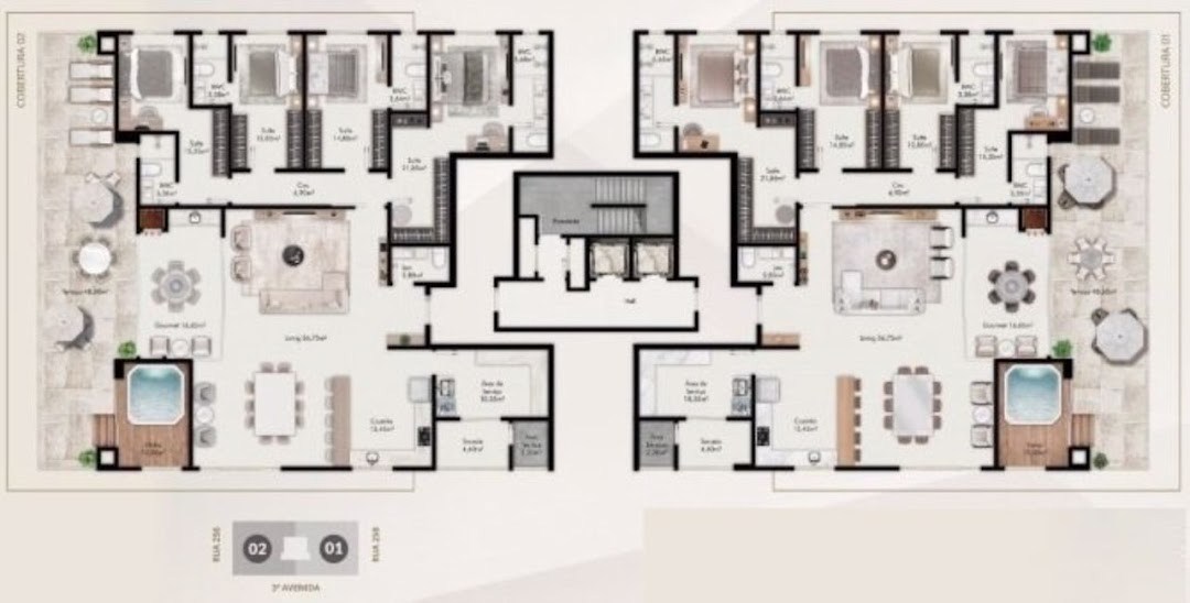 Apartamento, 3 quartos, 131 m² - Foto 11