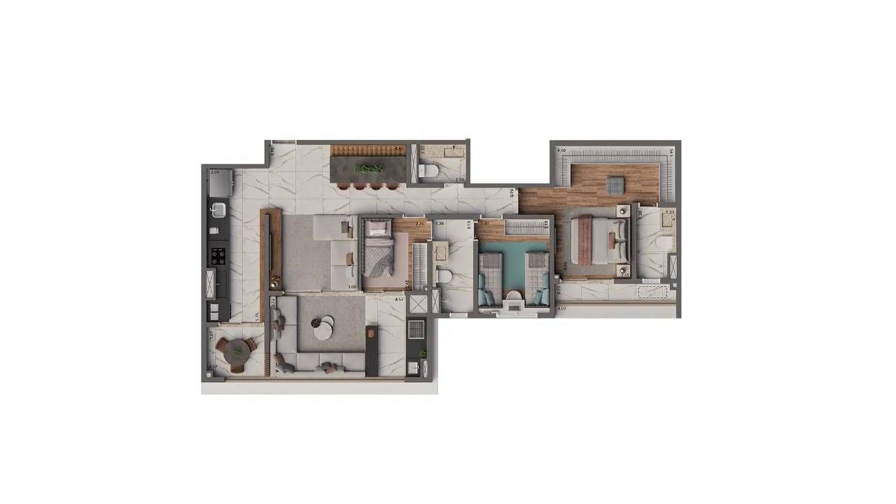 Apartamento, 4 quartos, 125 m² - Foto 15
