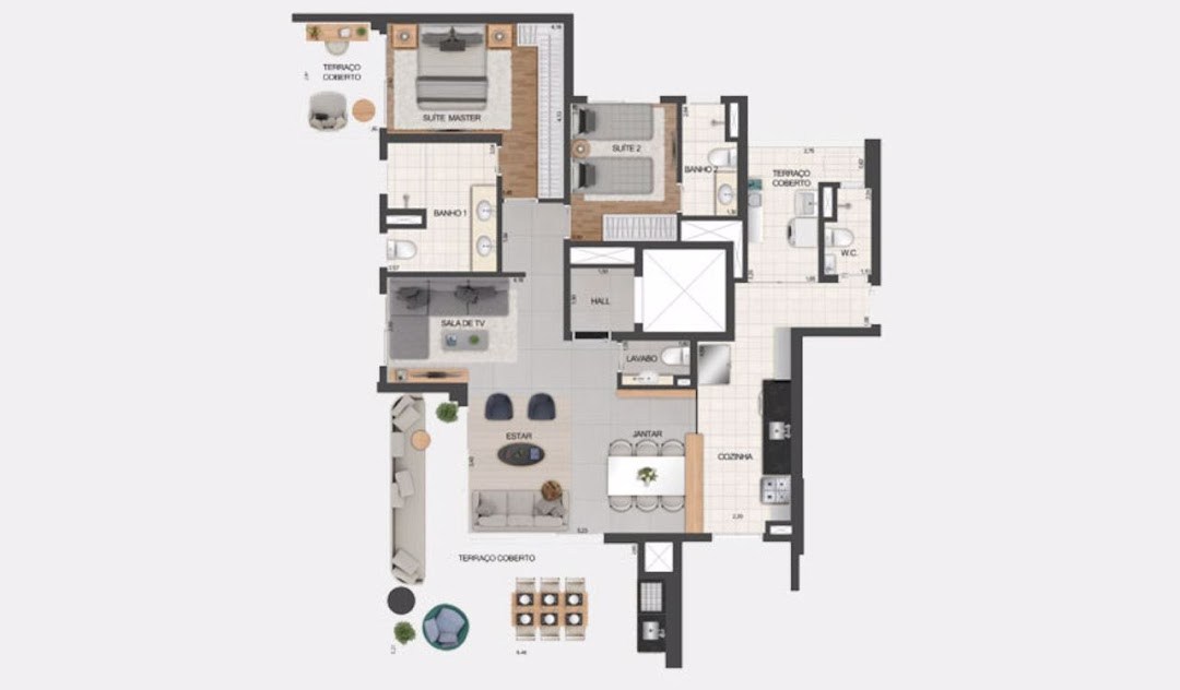 Apartamento, 4 quartos, 283 m² - Foto 12
