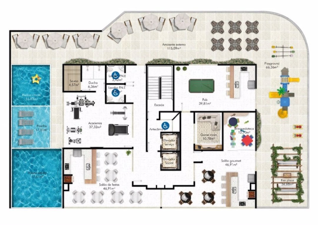 Apartamento, 3 quartos, 134 m² - Foto 12
