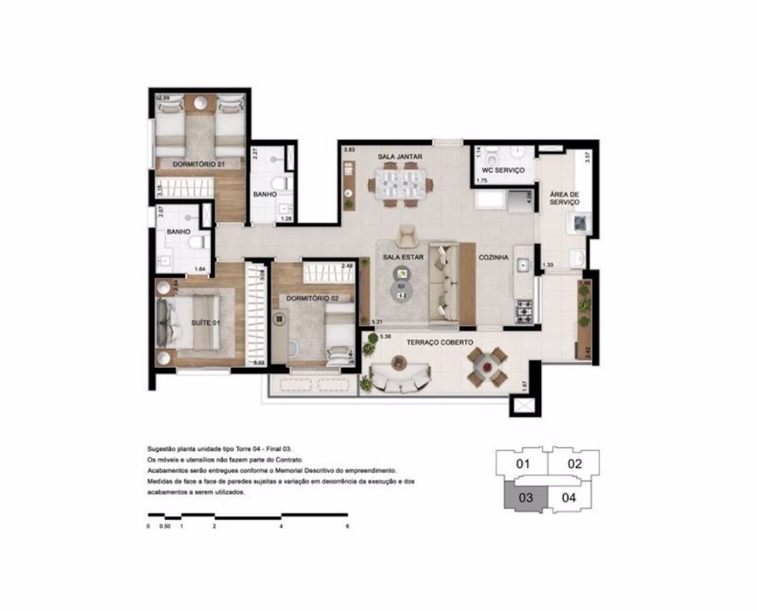 Apartamento, 4 quartos, 130 m² - Foto 13