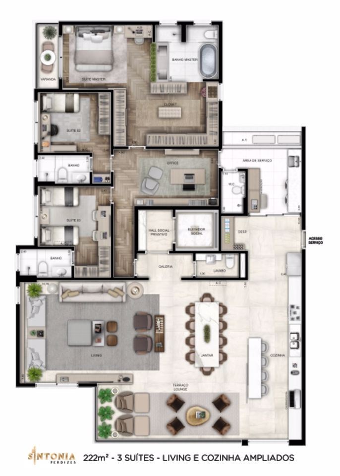 Apartamento, 4 quartos, 162 m² - Foto 31