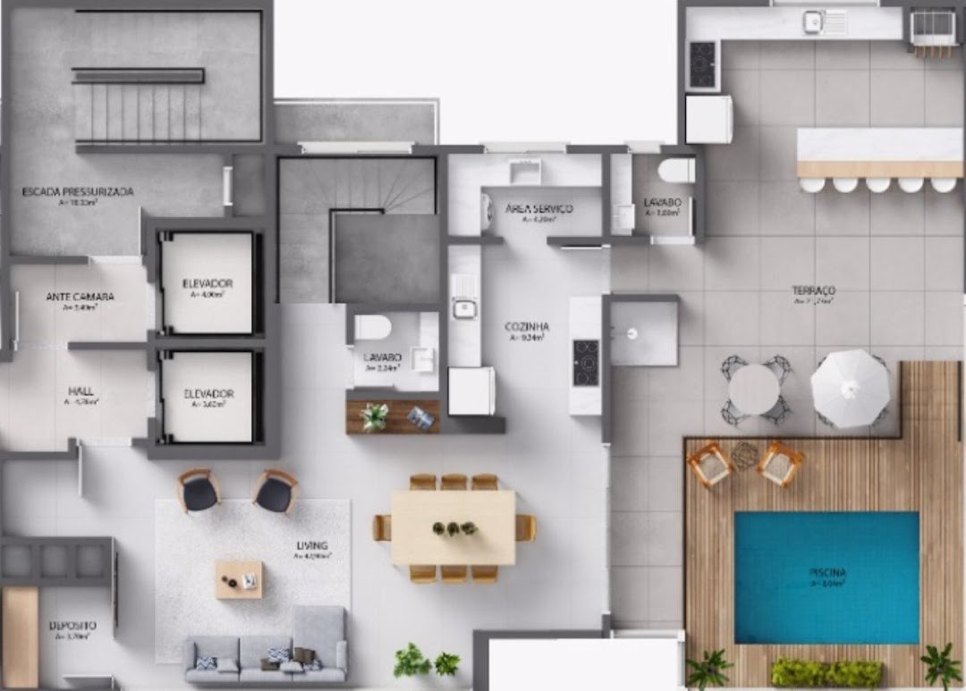 Apartamento, 4 quartos, 157 m² - Foto 2