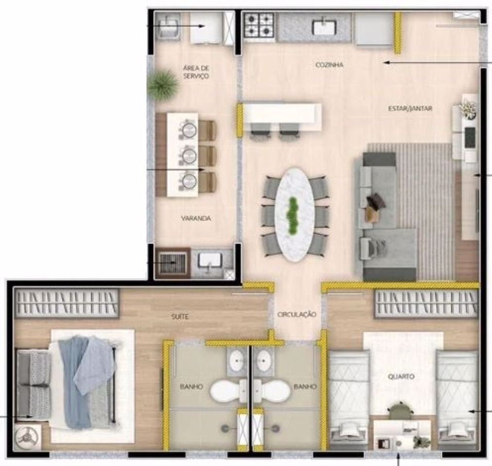 Apartamento, 2 quartos, 64 m² - Foto 15