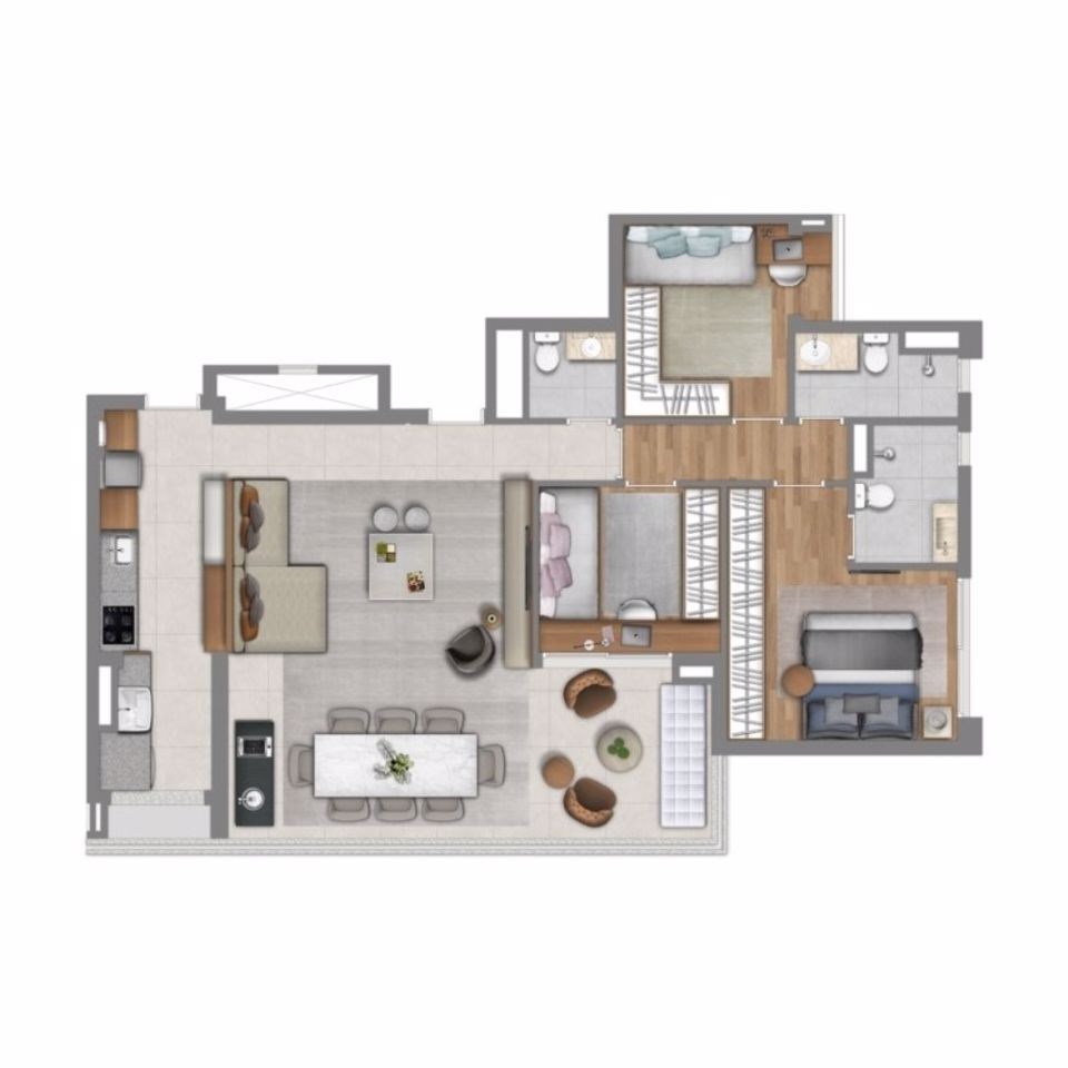 Apartamento, 3 quartos, 109 m² - Foto 15