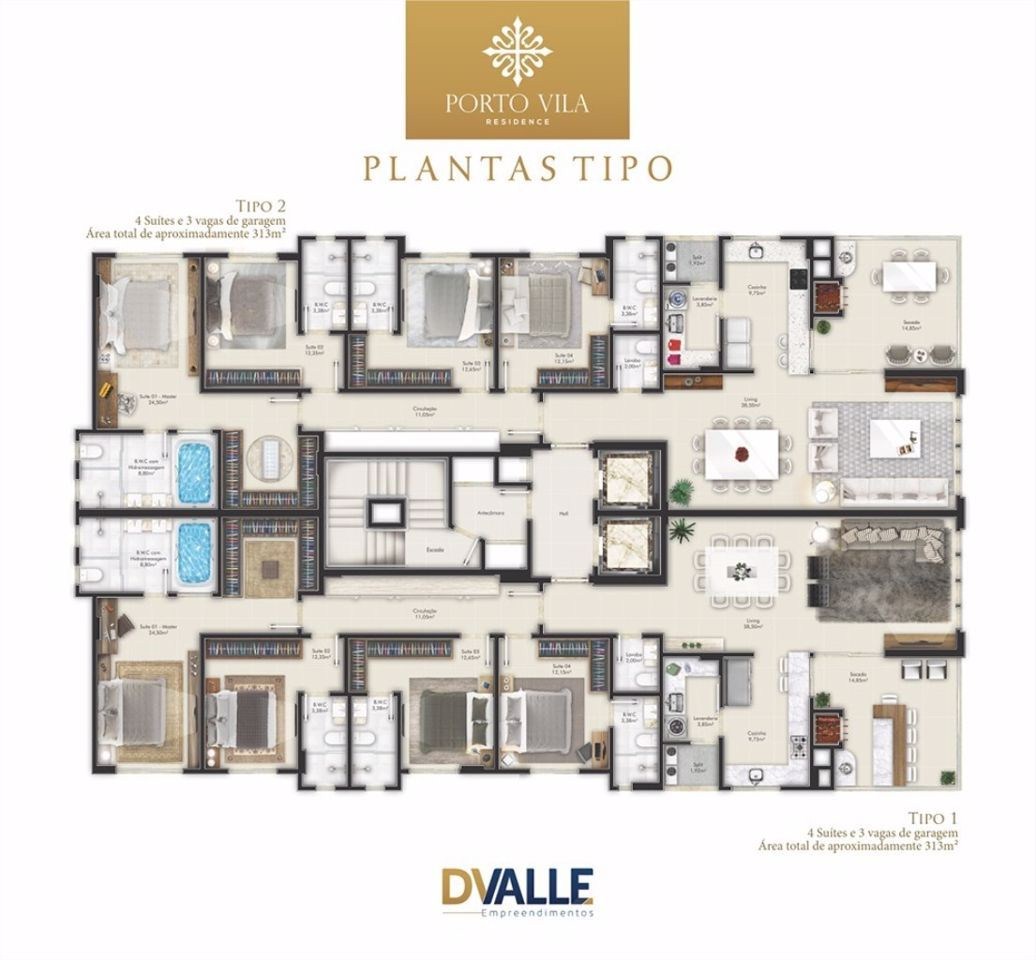Apartamento, 4 quartos, 182 m² - Foto 11