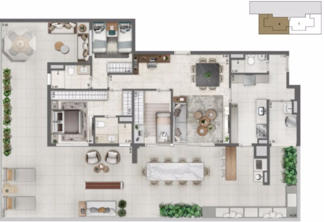 Apartamento, 3 quartos, 113 m² - Foto 8