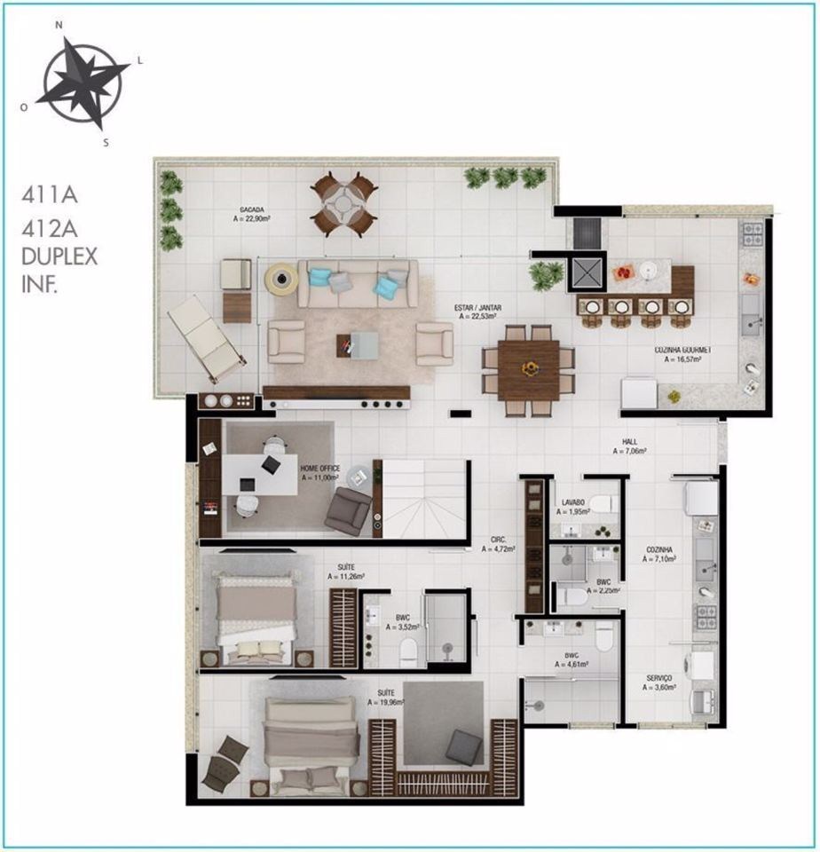 Cobertura, 3 quartos - Foto 7