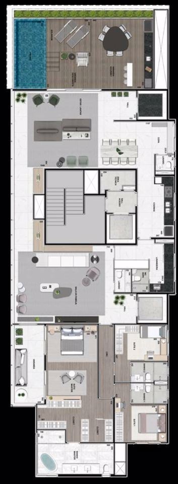 Apartamento, 3 quartos, 190 m² - Foto 6