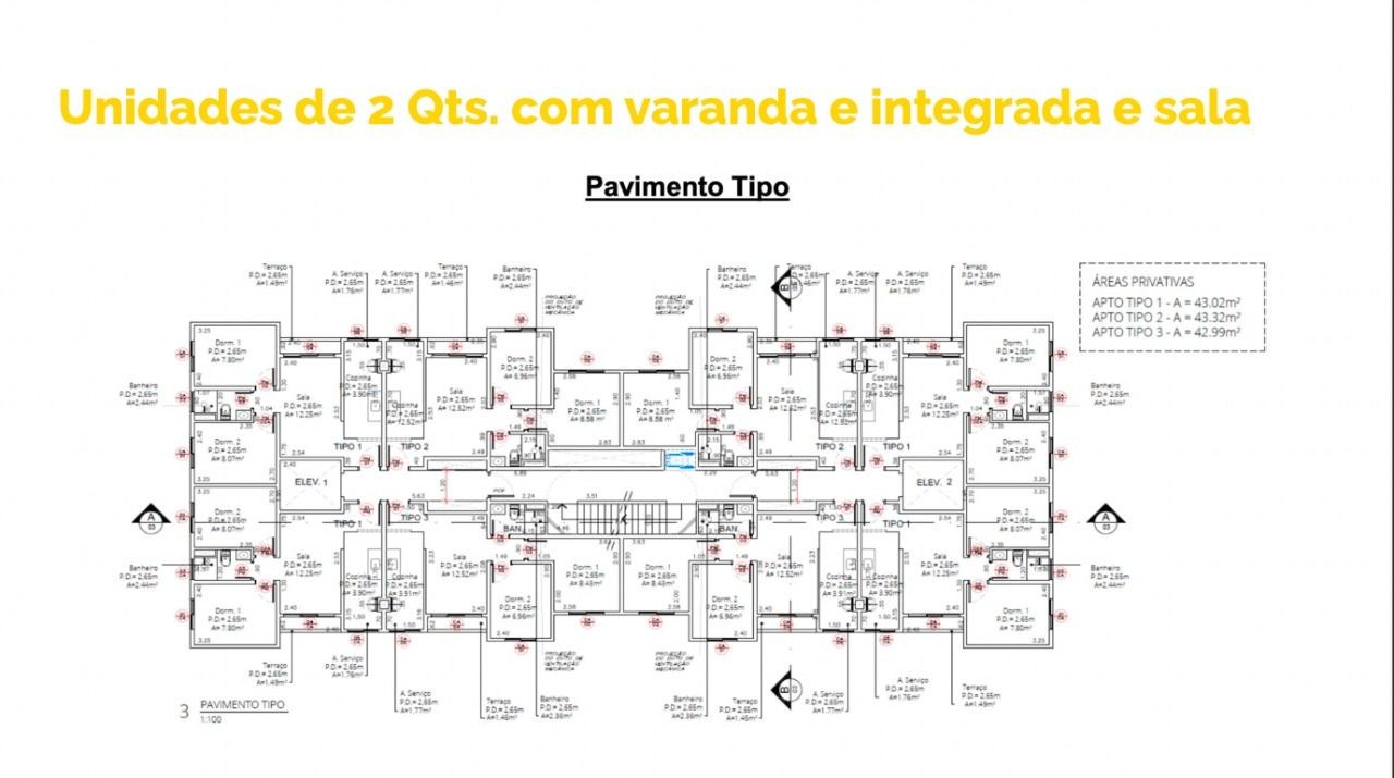 Apartamento, 2 quartos, 43 m² - Foto 10