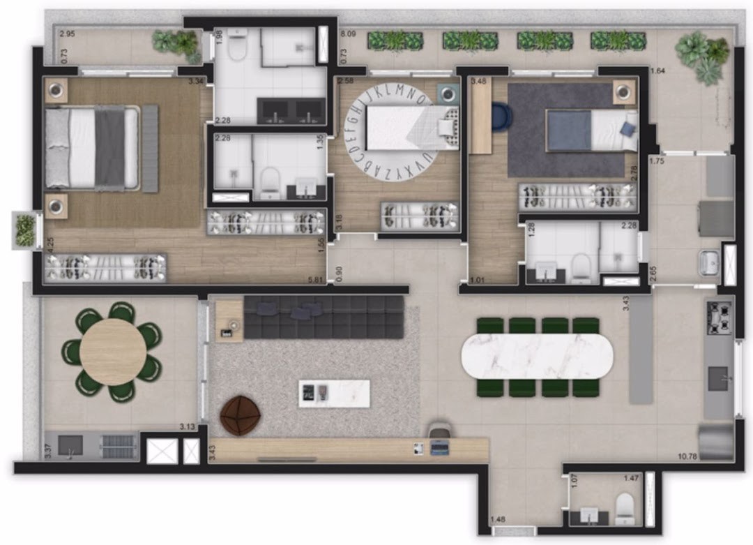 Apartamento, 3 quartos, 128 m² - Foto 21