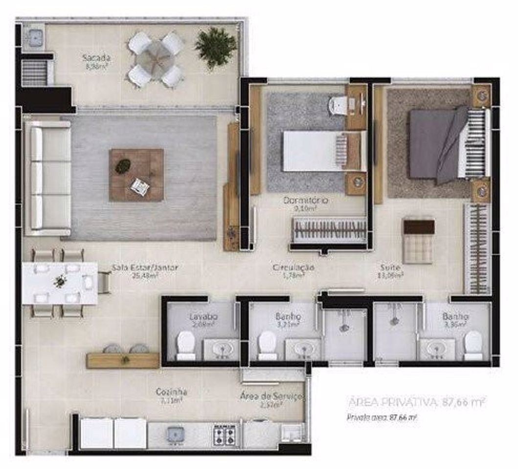 Apartamento, 3 quartos, 113 m² - Foto 15