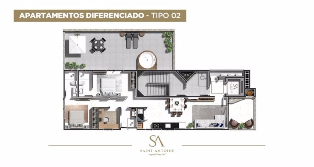 Apartamento, 2 quartos, 134 m² - Foto 5