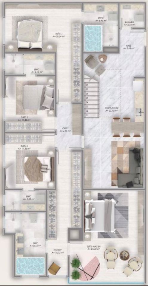 Apartamento, 3 quartos, 137 m² - Foto 15