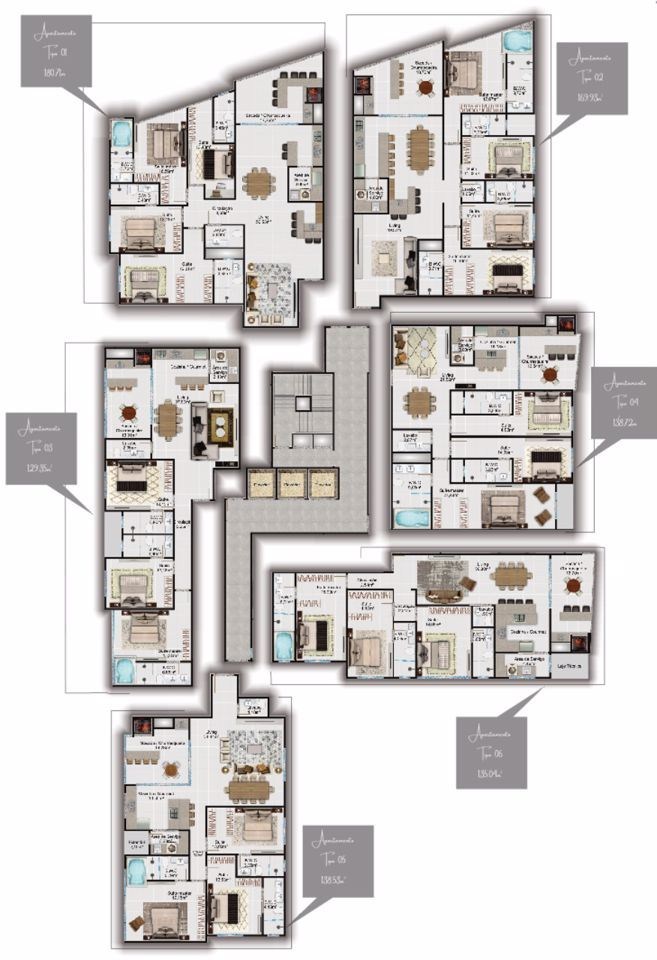 Apartamento, 4 quartos, 180 m² - Foto 1
