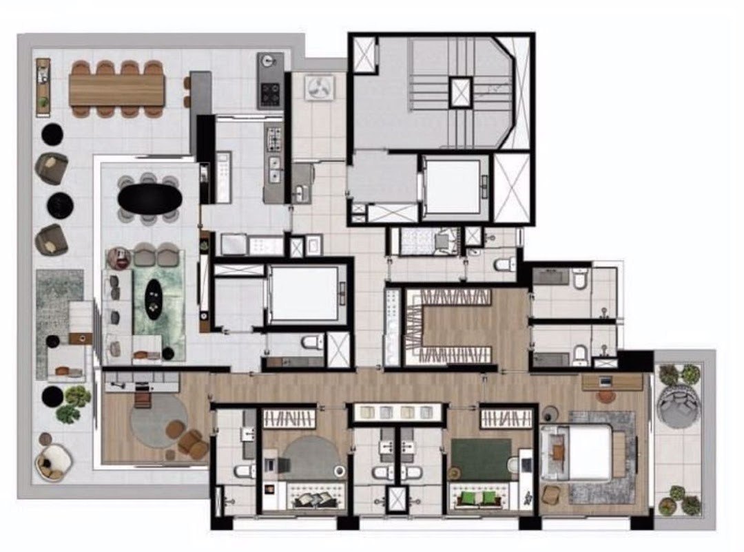 Apartamento, 4 quartos, 327 m² - Foto 19