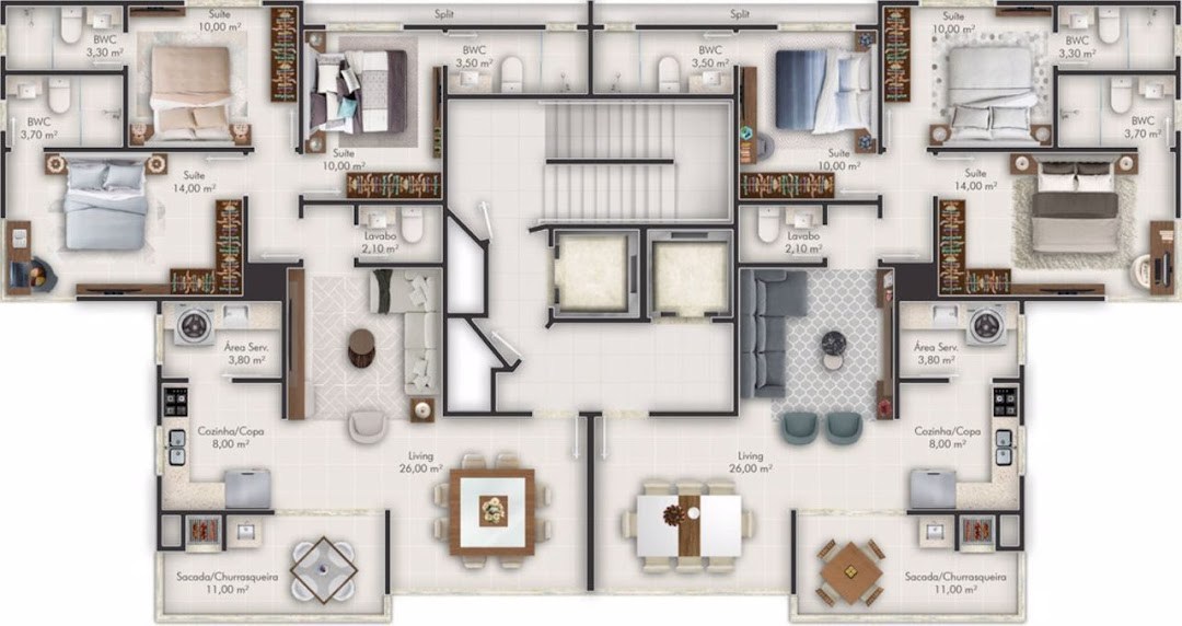 Apartamento, 3 quartos, 114 m² - Foto 7