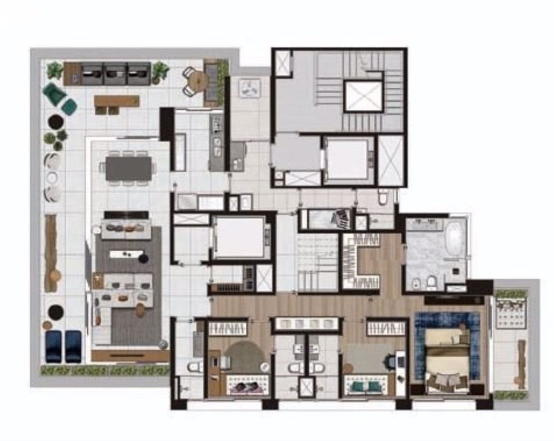 Apartamento, 4 quartos, 327 m² - Foto 7