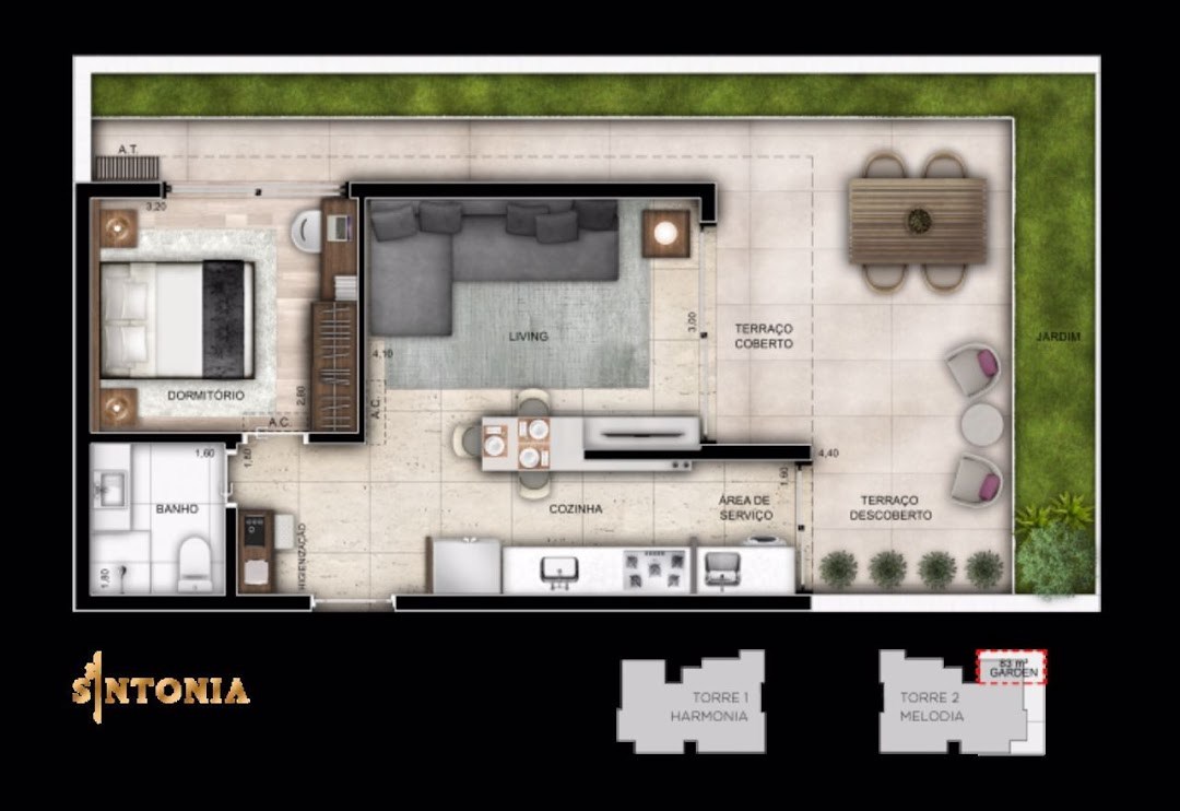 Apartamento, 2 quartos, 73 m² - Foto 19