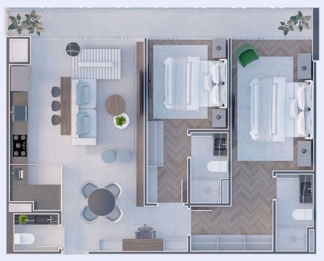 Apartamento, 2 quartos, 100 m² - Foto 16