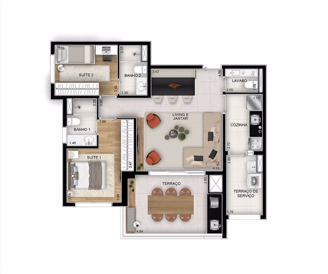 Apartamento, 4 quartos, 153 m² - Foto 22