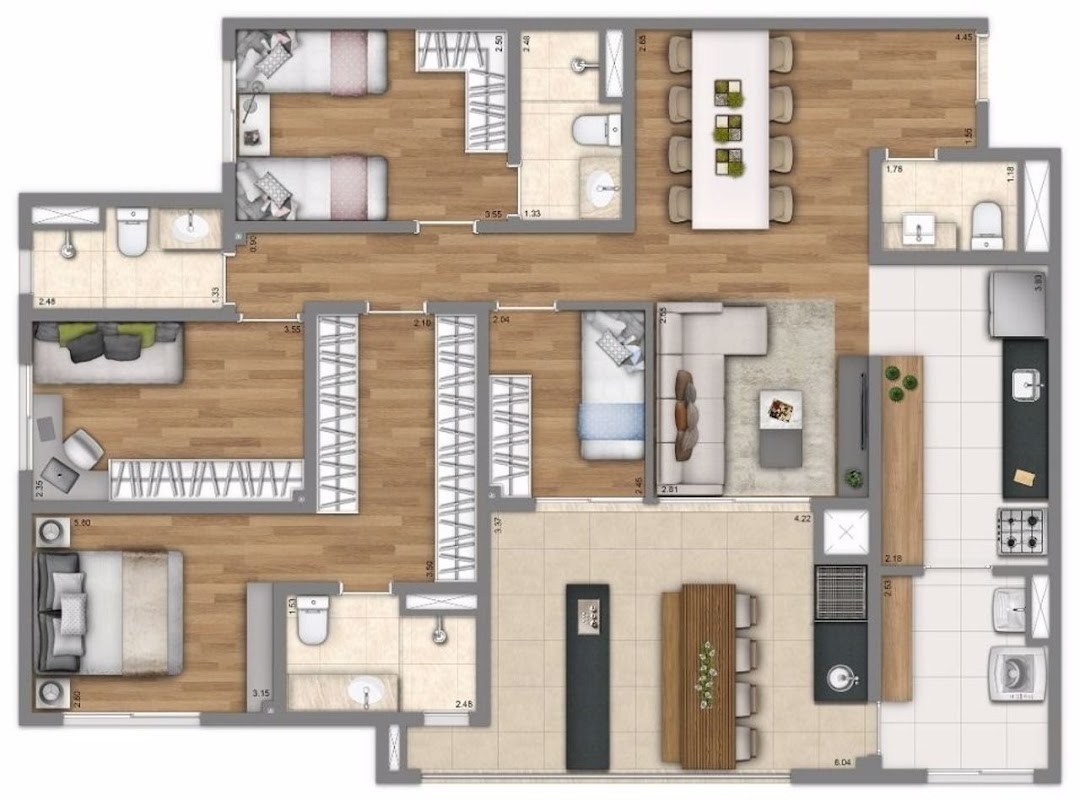 Apartamento, 3 quartos, 96 m² - Foto 15