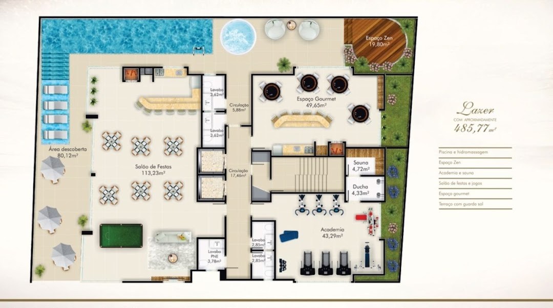 Apartamento, 3 quartos, 135 m² - Foto 28