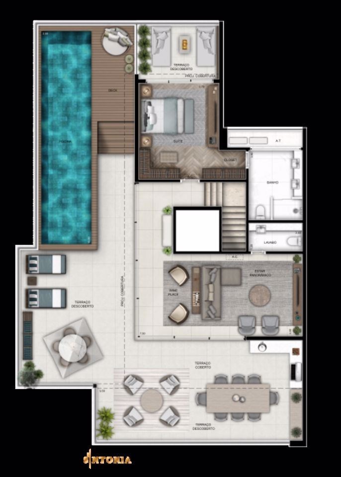 Apartamento, 2 quartos, 73 m² - Foto 2