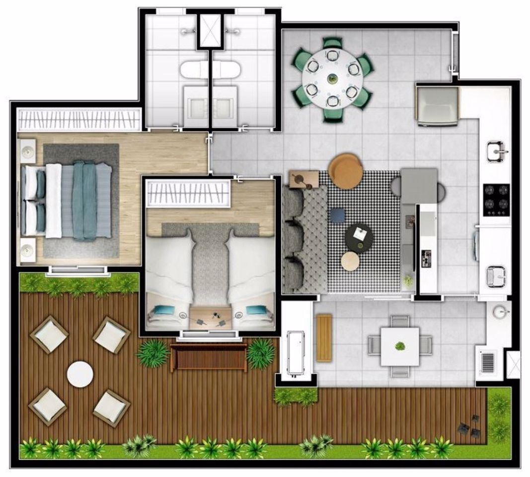 Apartamento, 3 quartos, 102 m² - Foto 8