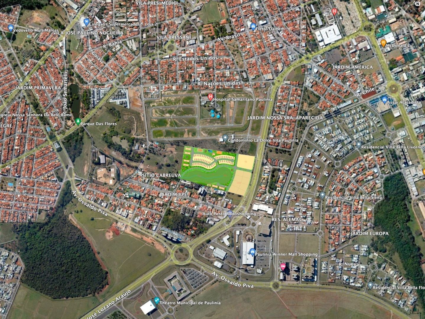 Loteamento e Condomínio, 1 hectares - Foto 1