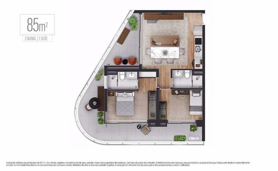 Apartamento, 3 quartos, 124 m² - Foto 26