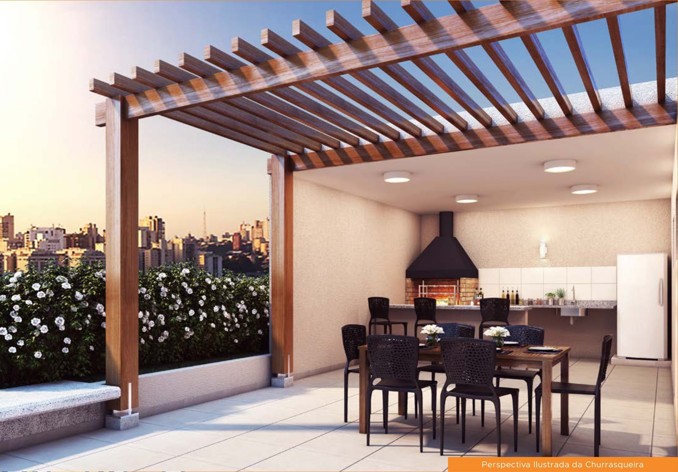 Jardim imperador 2 dormitórios sacada gourmet 1 vaga 45mts
