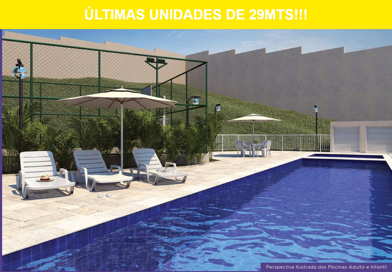 Cursino 1 dormitório sacada 29mts lazer com piscina !