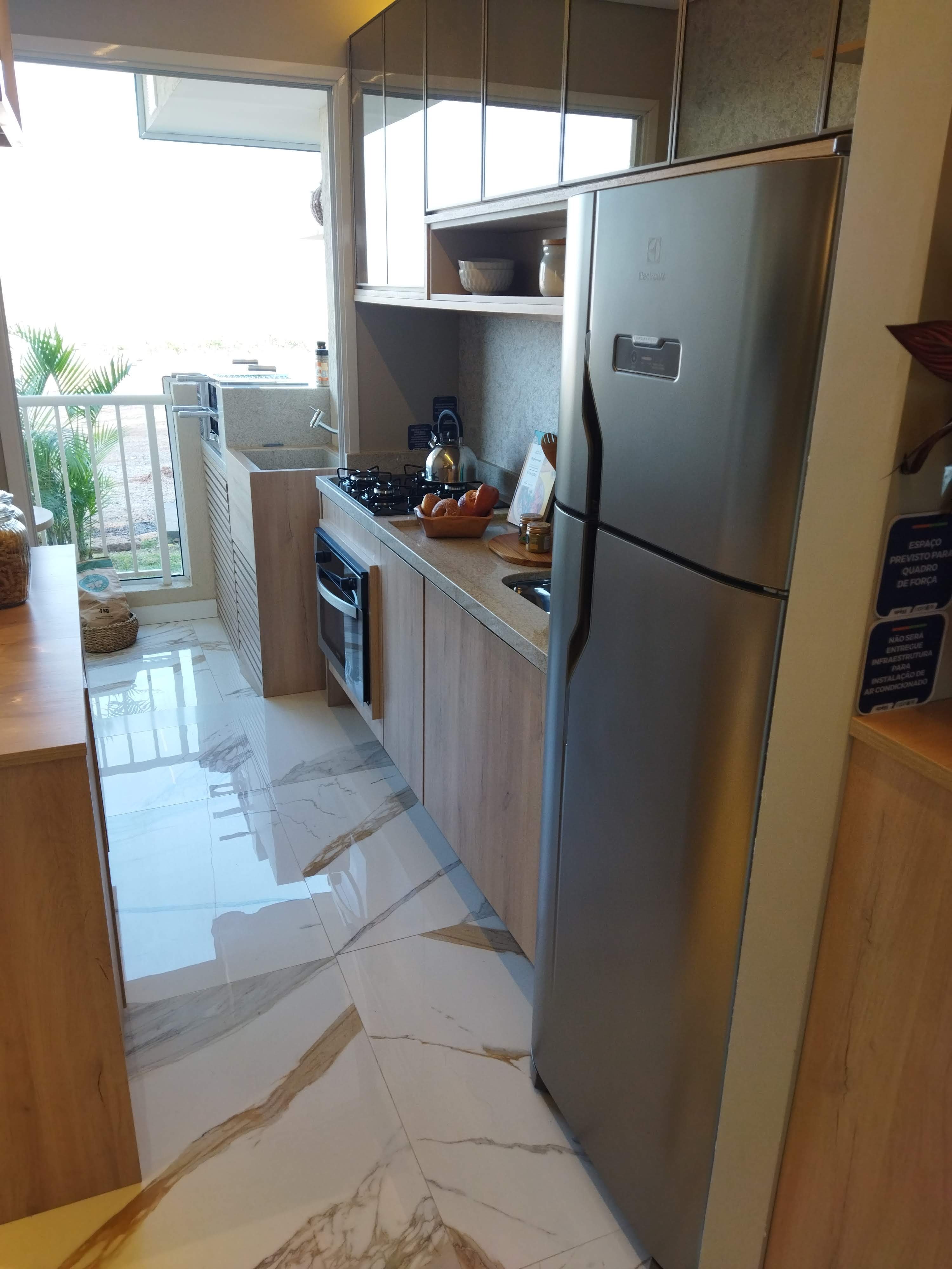 Jardim Imperador 2 dormitórios 1 suíte sacada Gourmet 1 vaga 56mts