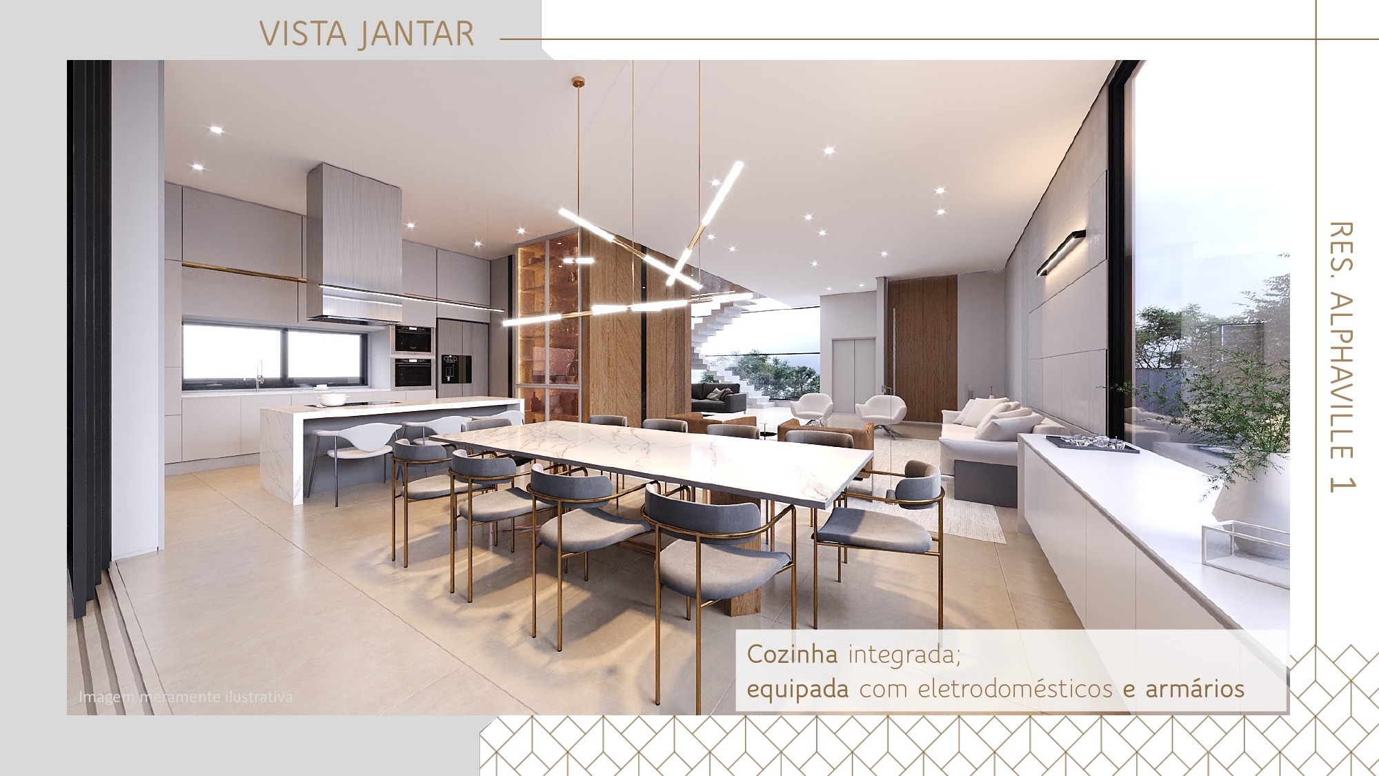 Alphaville, 4 suítes com closet, 6 vagas na garagem 500mts - foto 5