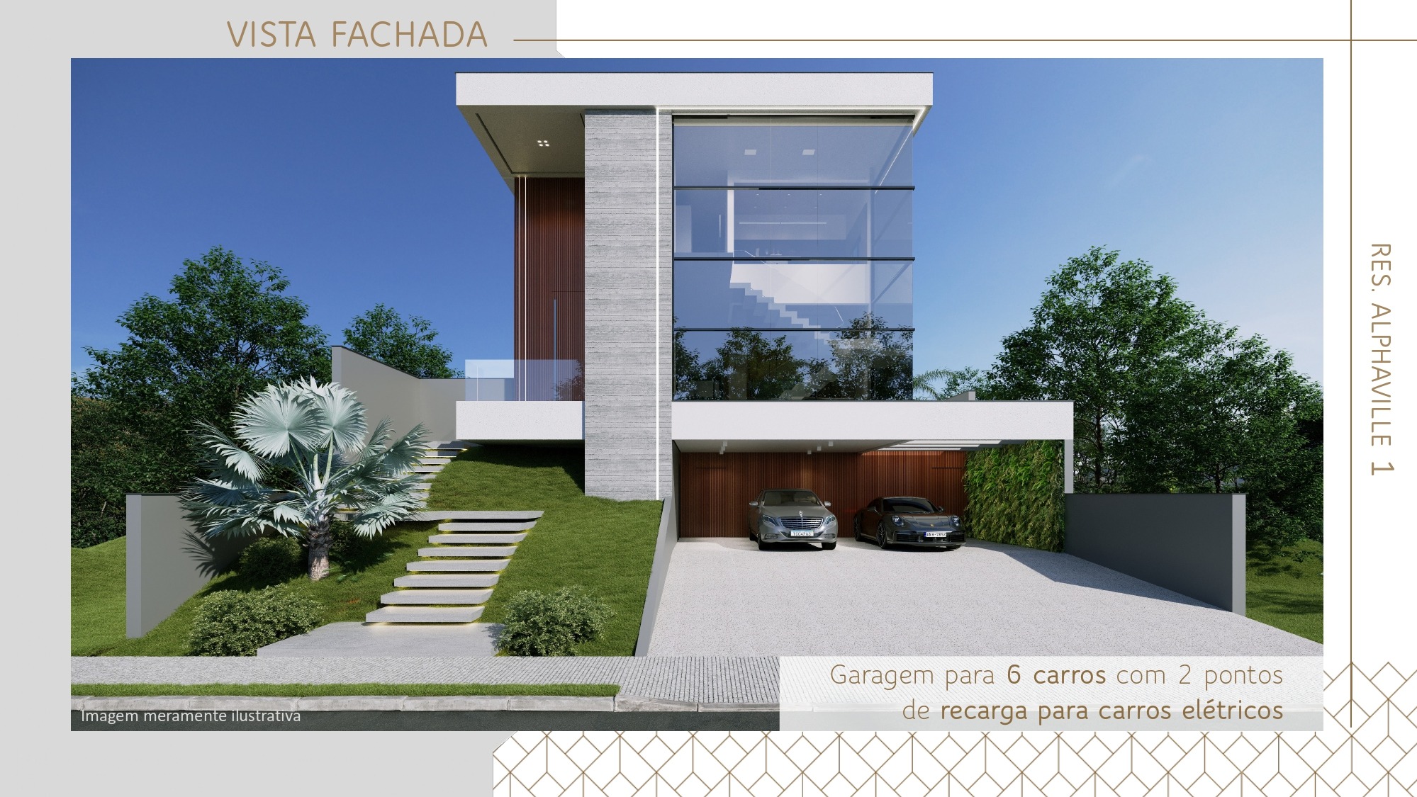 Alphaville, 4 suítes com closet, 6 vagas na garagem 500mts - foto 2