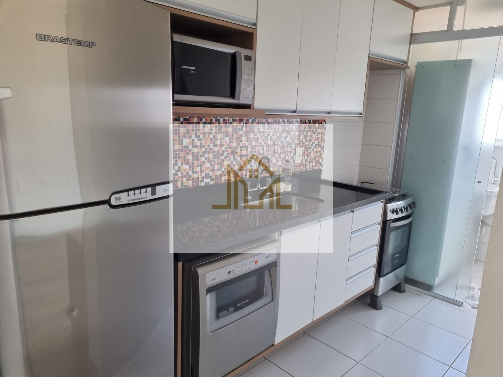 Brooklin 1 Dormitório Semi-Mobiliado 1 Vaga 45m²