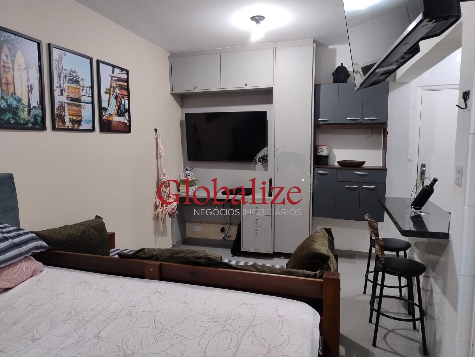 Kitnet-Studio, 34 m² - Foto 1