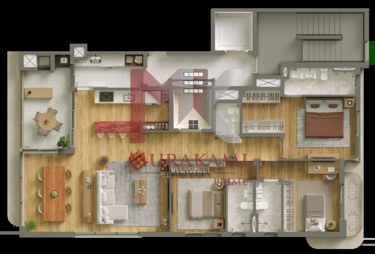 Cobertura, 3 quartos, 185 m² - Foto 32