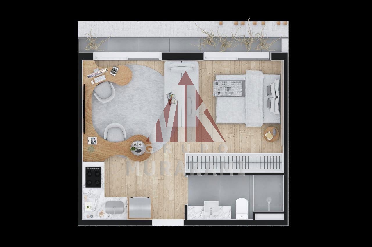 Apartamento à venda com 1 quarto, 53m² - Foto 47