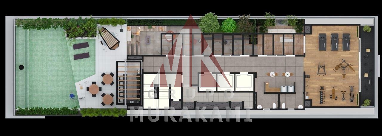 Apartamento à venda com 1 quarto, 53m² - Foto 45