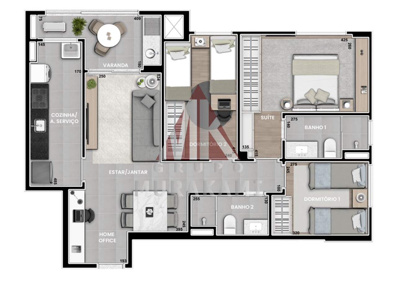 Apartamento à venda com 3 quartos, 85m² - Foto 36