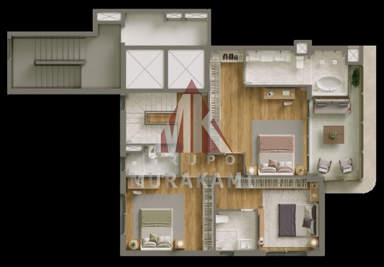 Apartamento à venda com 3 quartos, 155m² - Foto 37