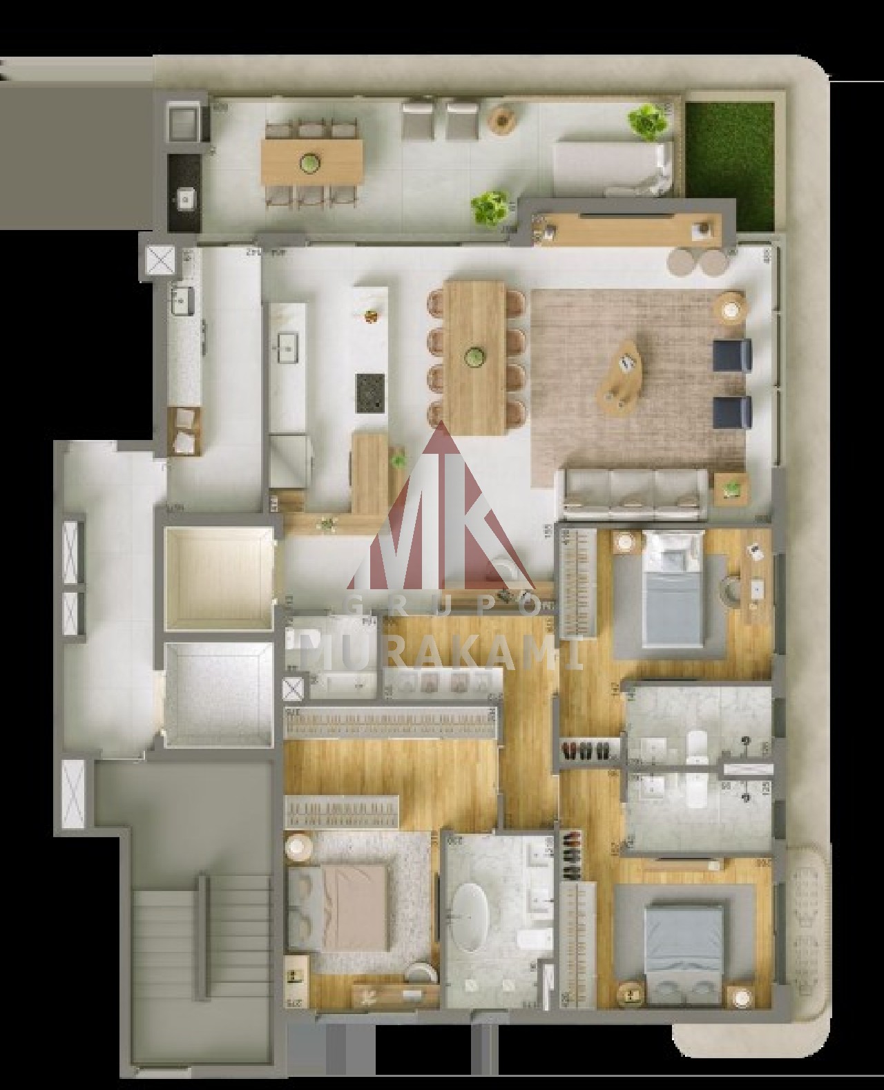 Apartamento à venda com 3 quartos, 155m² - Foto 35