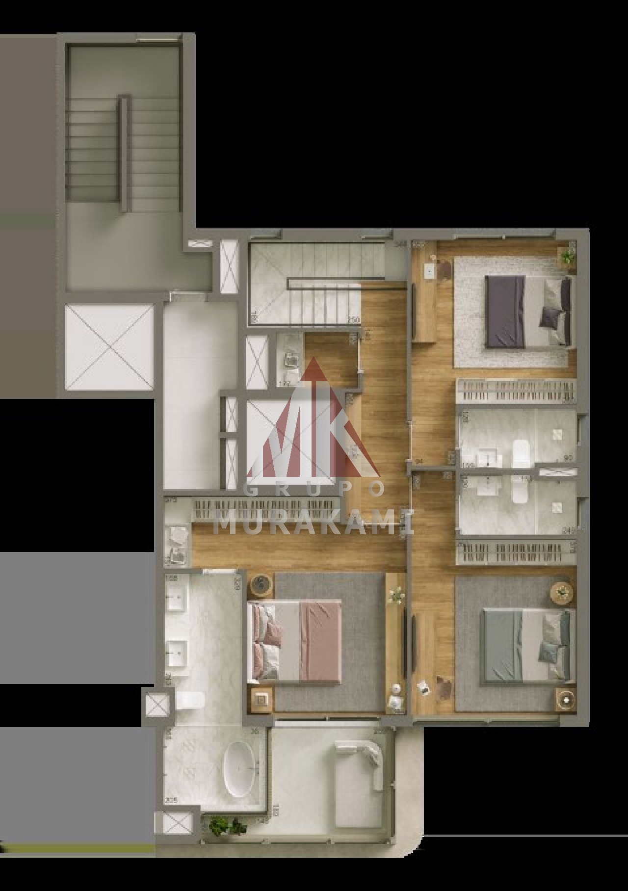 Apartamento à venda com 3 quartos, 155m² - Foto 43