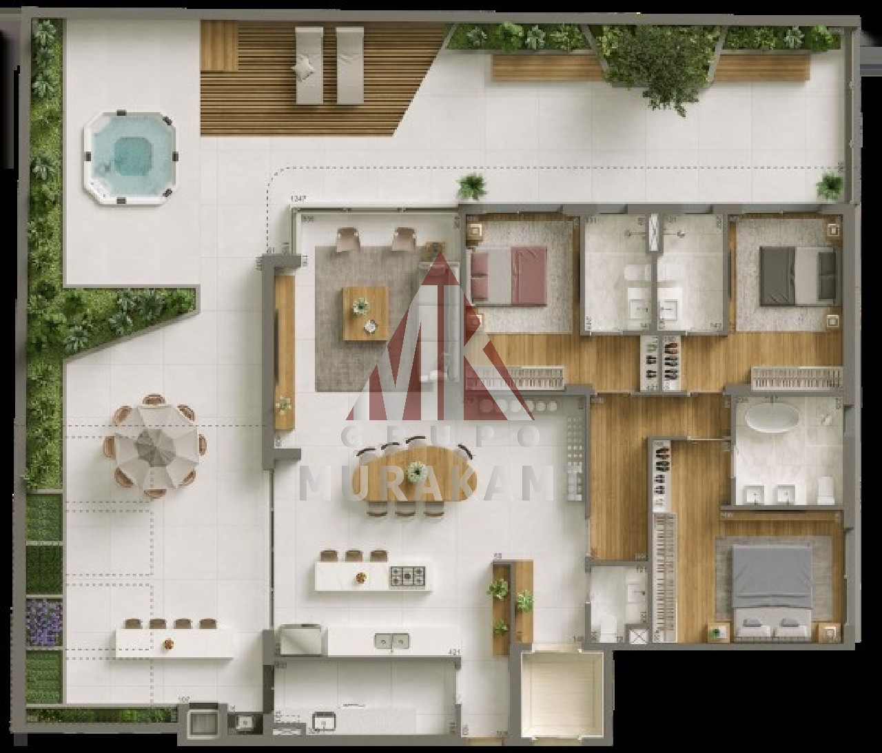 Apartamento à venda com 3 quartos, 155m² - Foto 33
