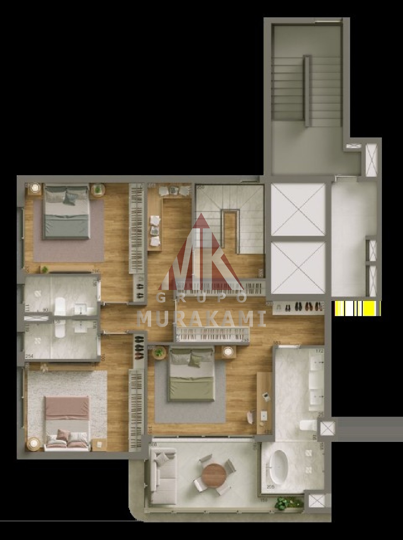 Apartamento à venda com 3 quartos, 155m² - Foto 41