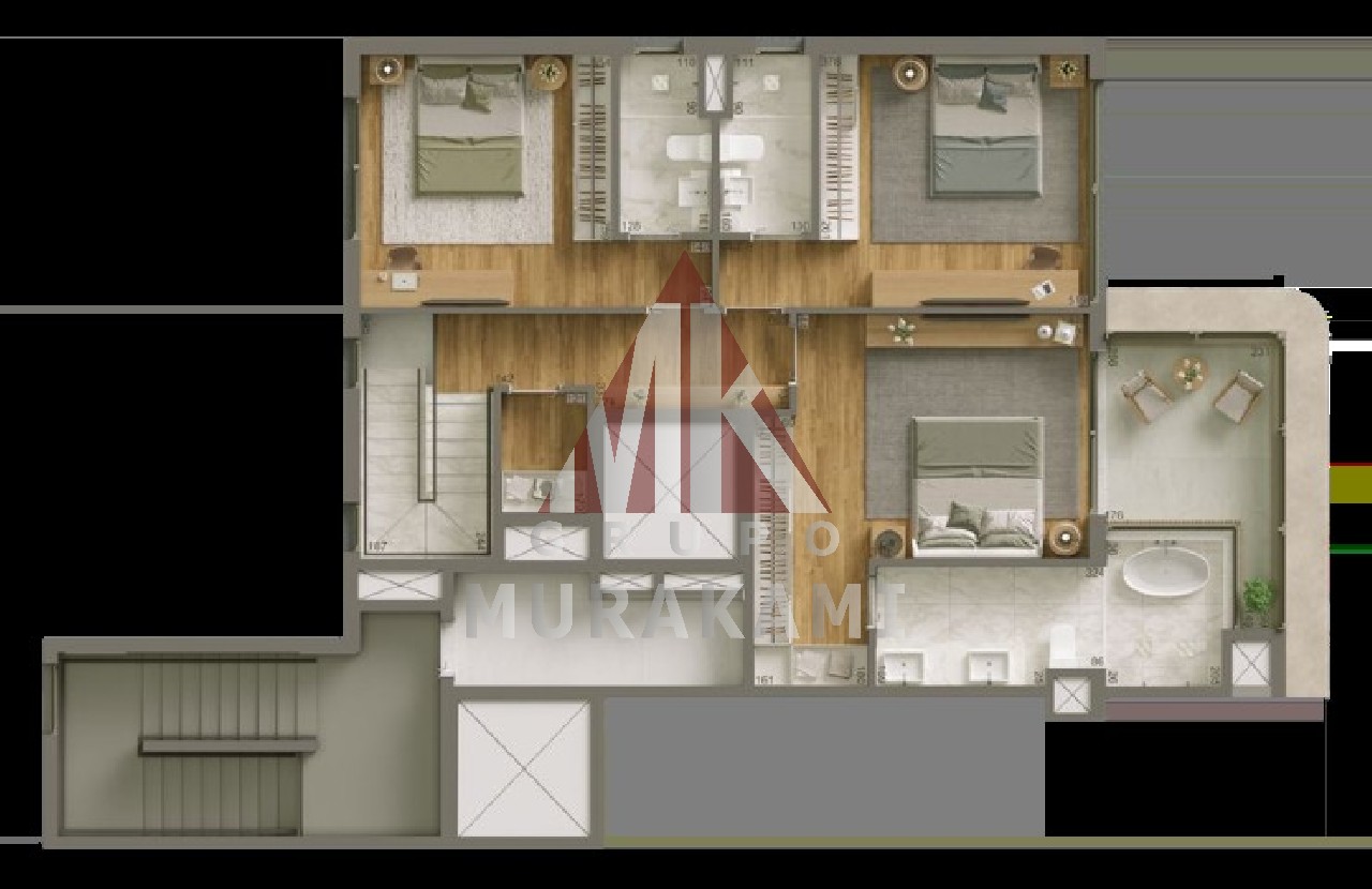 Apartamento à venda com 3 quartos, 155m² - Foto 39