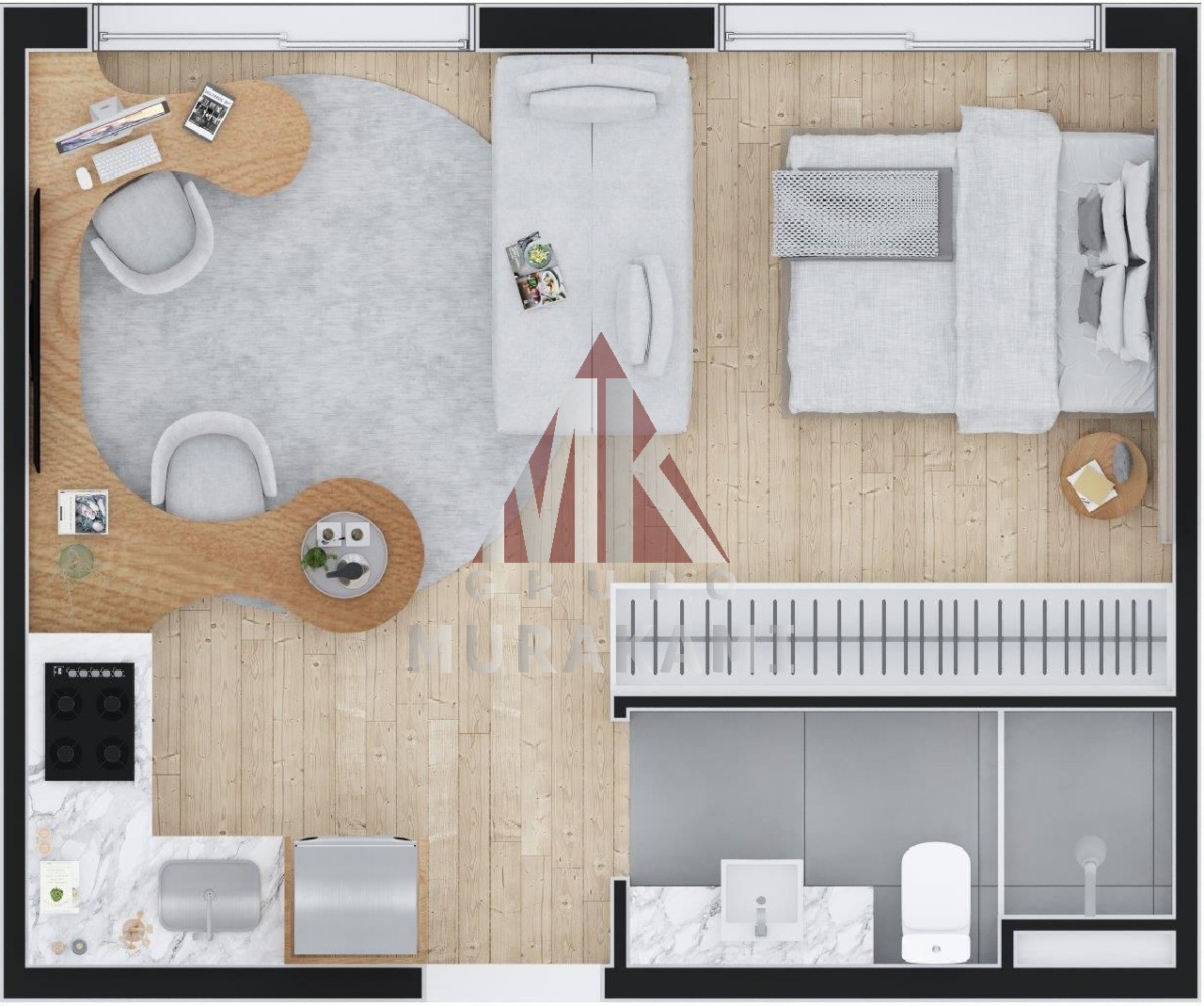 Apartamento à venda com 1 quarto, 53m² - Foto 50