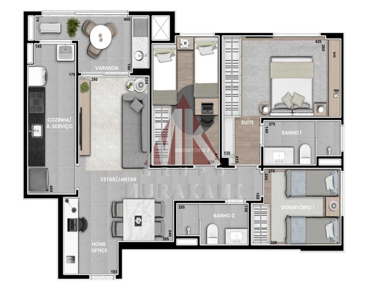 Apartamento à venda com 3 quartos, 85m² - Foto 28